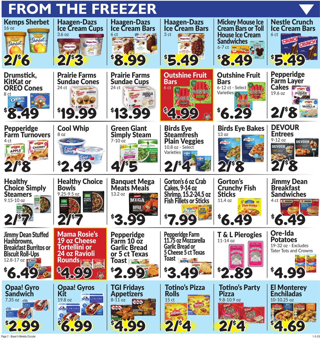 Weekly ad Boyer's 01/05/2025 - 01/11/2025