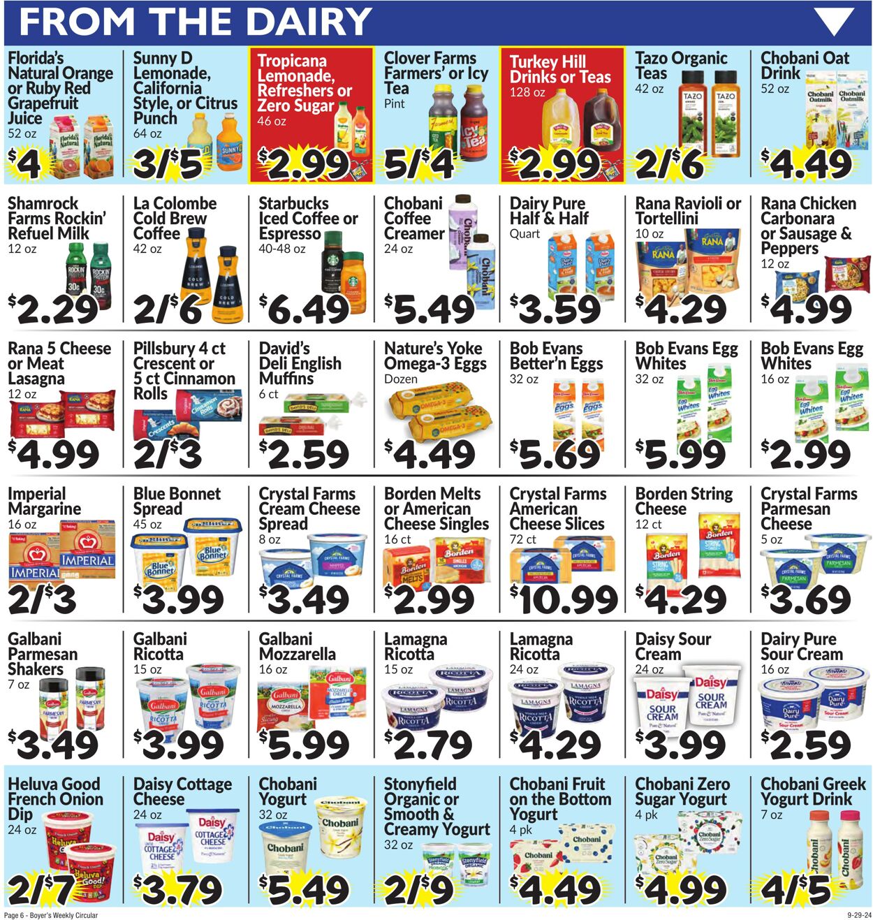 Weekly ad Boyer's 09/29/2024 - 10/05/2024