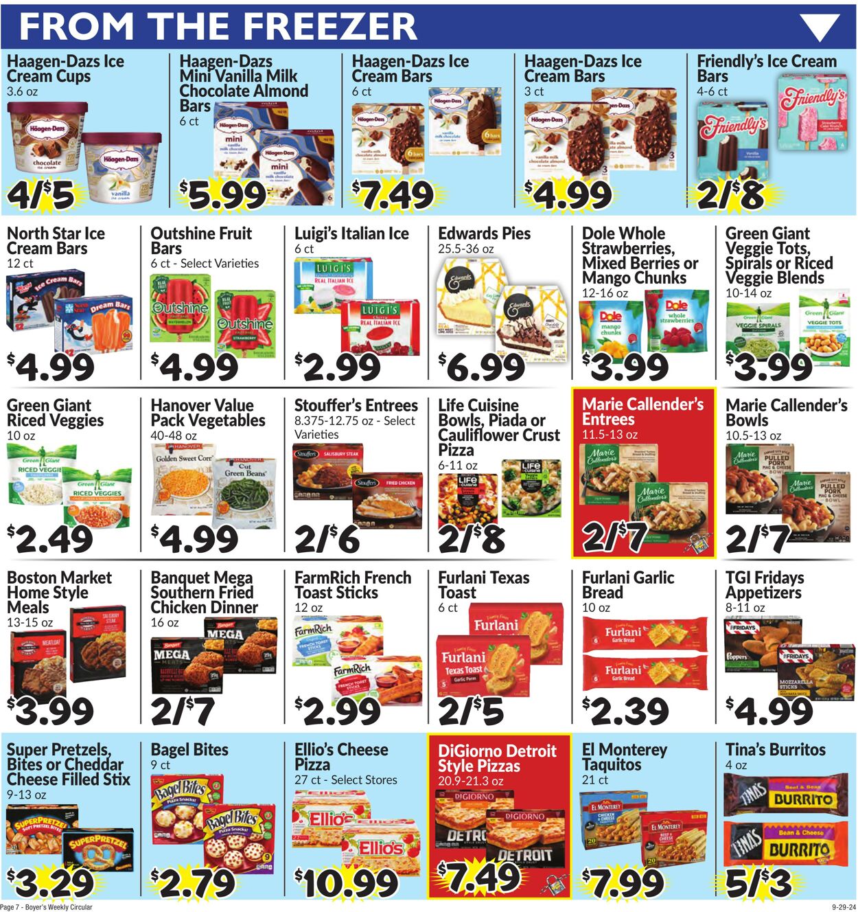 Weekly ad Boyer's 09/29/2024 - 10/05/2024