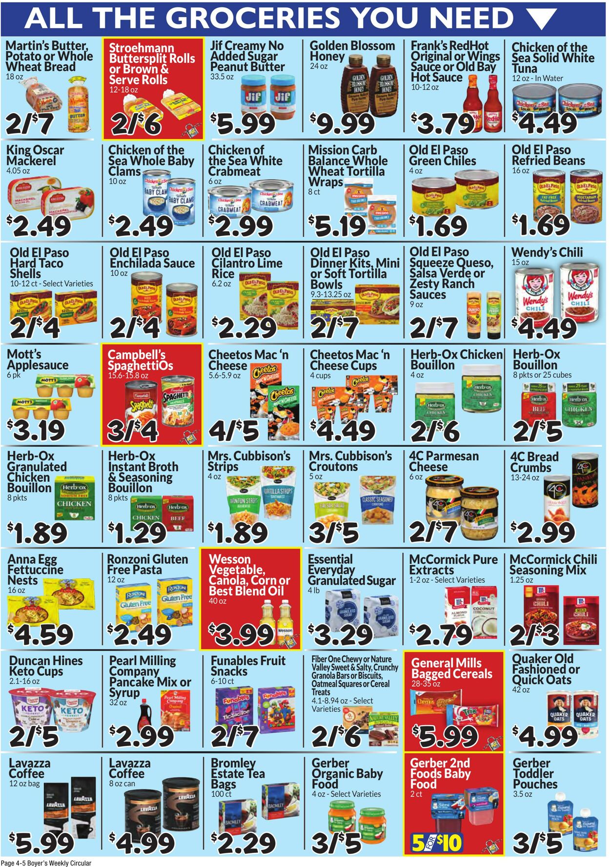 Weekly ad Boyer's 09/29/2024 - 10/05/2024