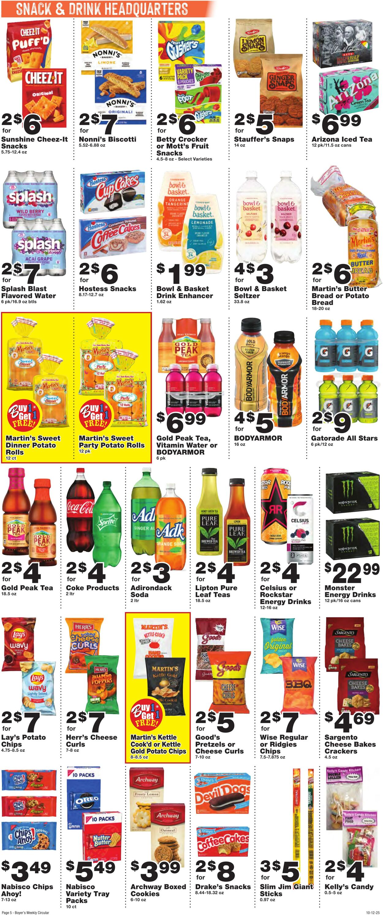 Weekly ad Boyer's 10/12/2025 - 10/18/2025