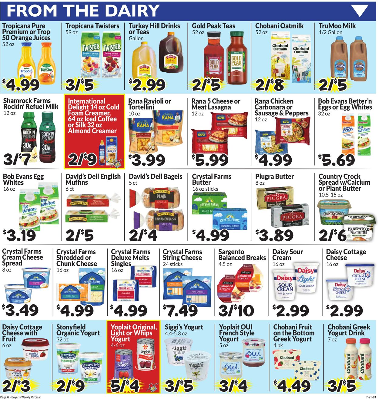 Weekly ad Boyer's 07/21/2024 - 07/27/2024