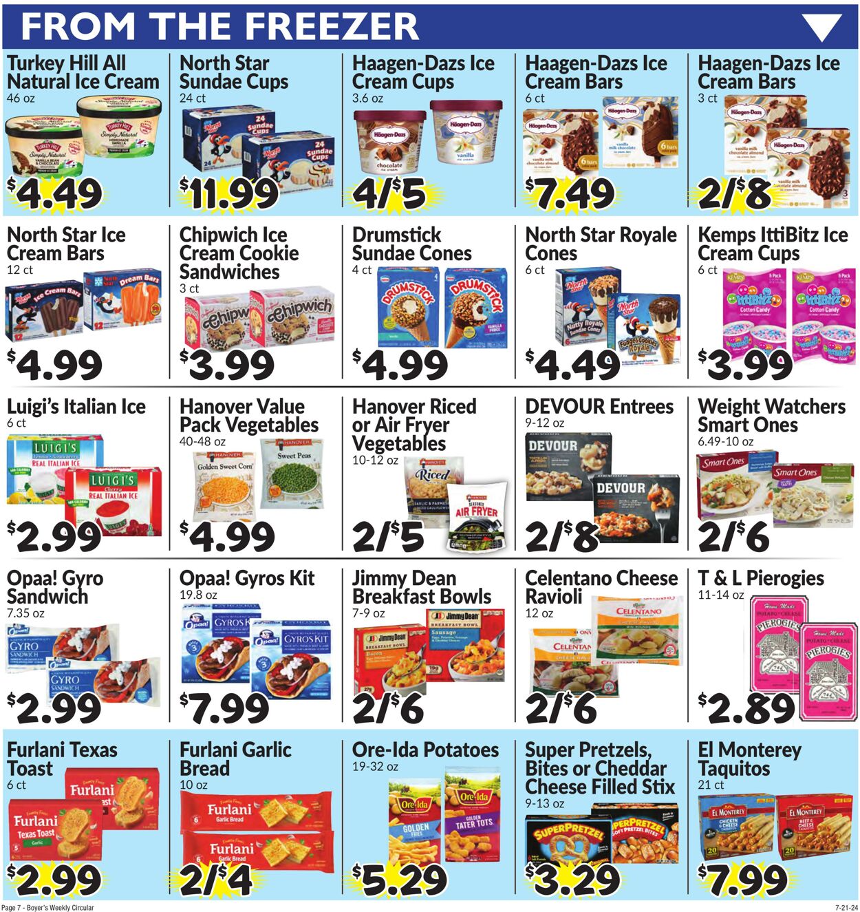 Weekly ad Boyer's 07/21/2024 - 07/27/2024