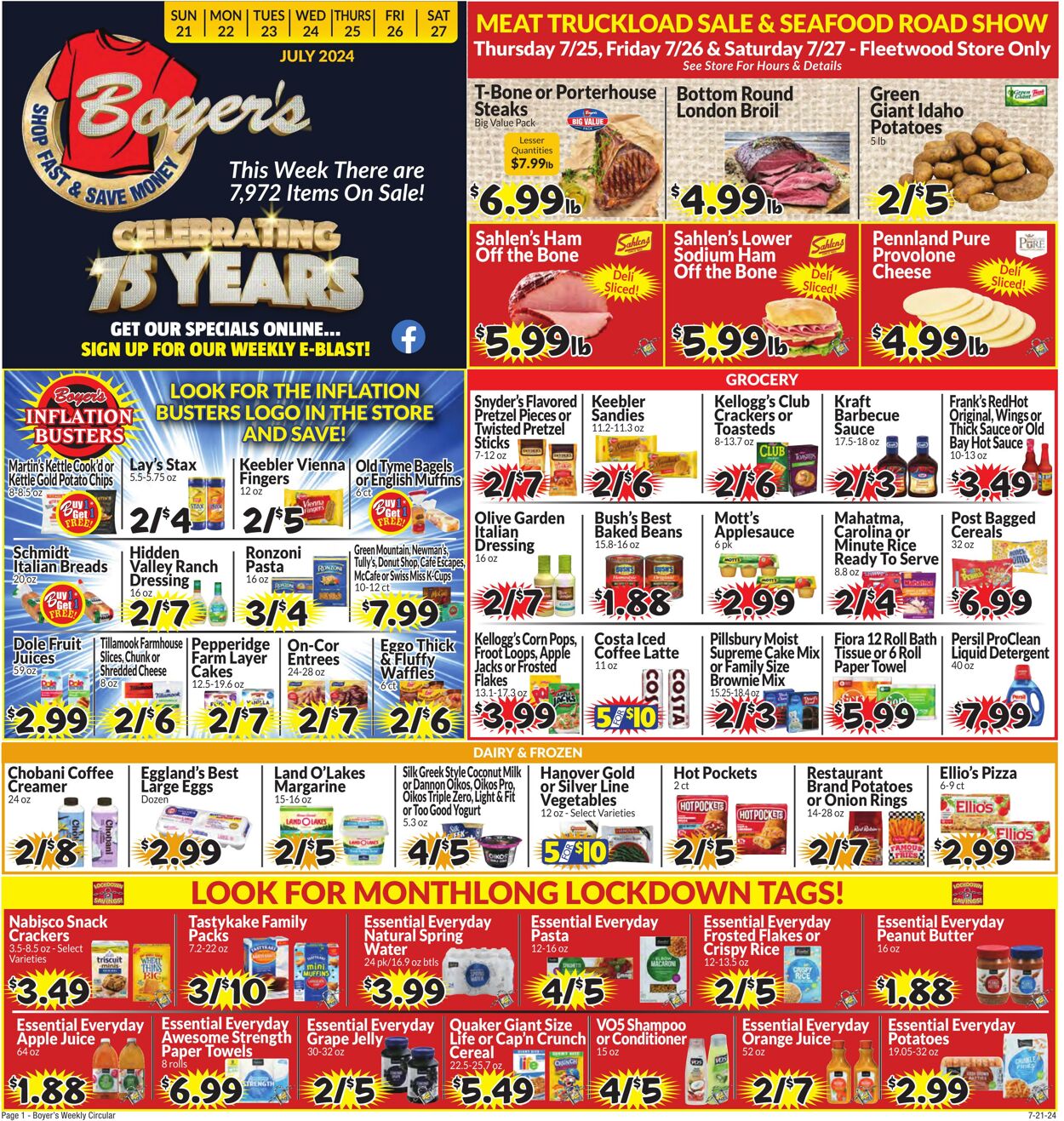 Weekly ad Boyer's 07/21/2024 - 07/27/2024