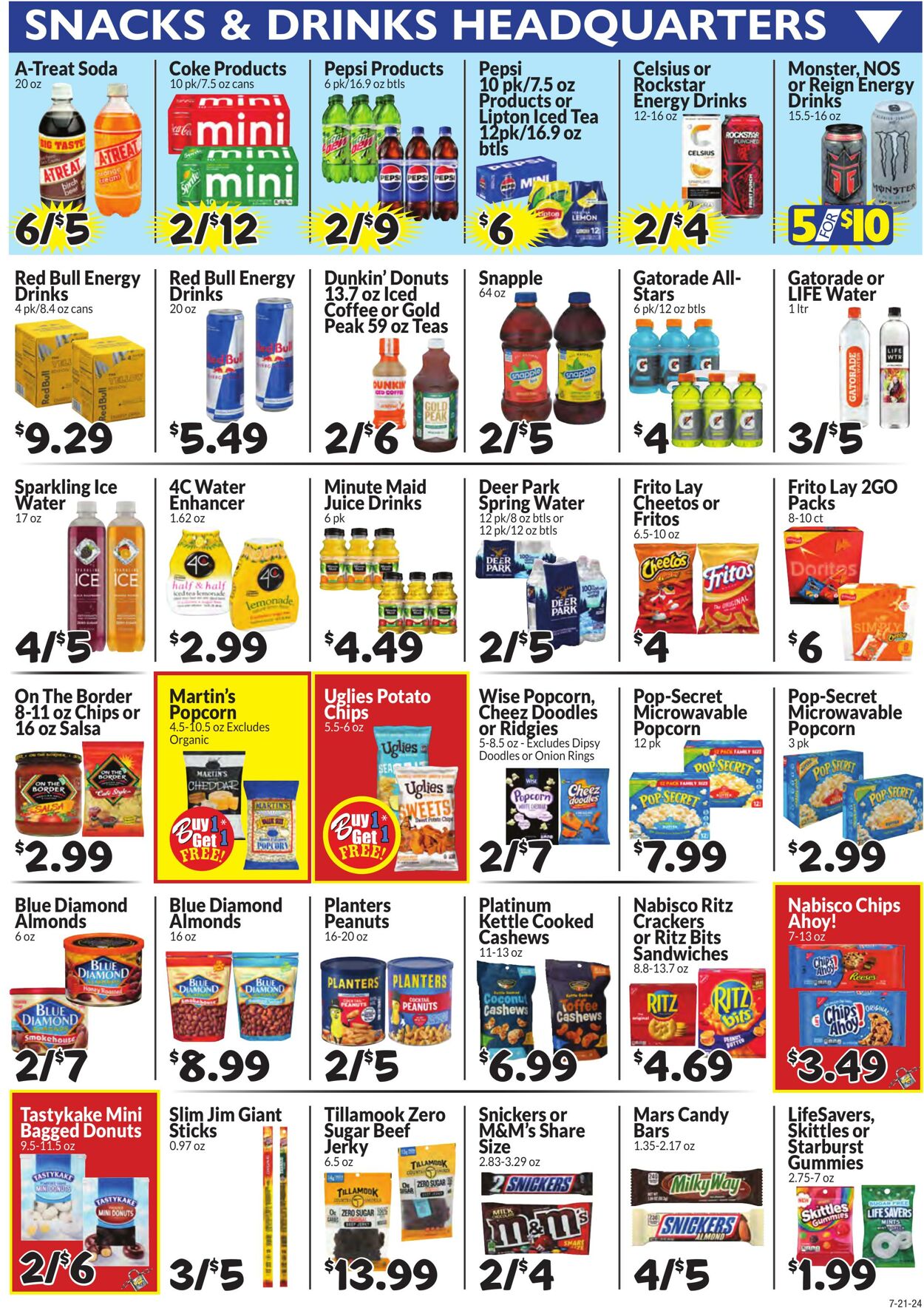 Weekly ad Boyer's 07/21/2024 - 07/27/2024