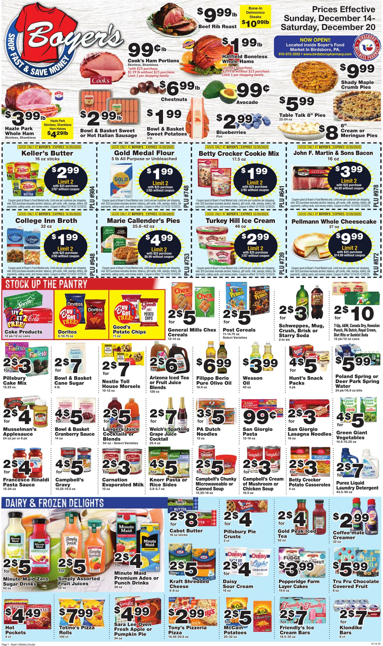 Weekly ad Boyer's 12/14/2025 - 12/20/2025