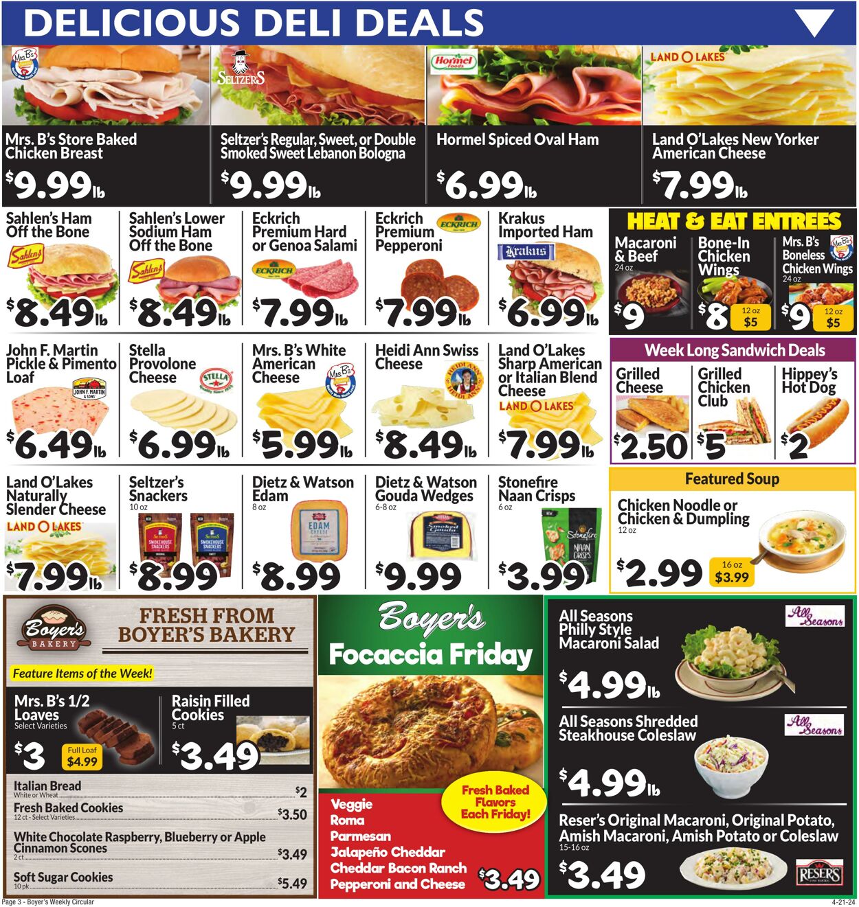 Weekly ad Boyer's 04/21/2024 - 04/27/2024
