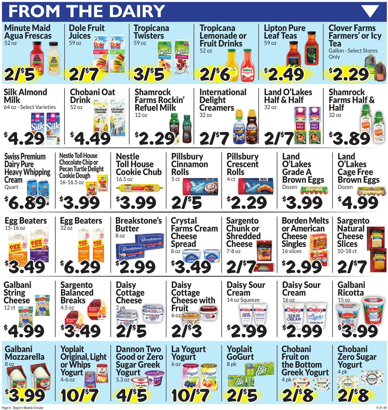 Weekly ad Boyer's 04/21/2024 - 04/27/2024