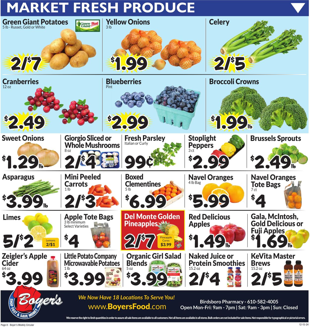 Weekly ad Boyer's 12/15/2024 - 12/21/2024