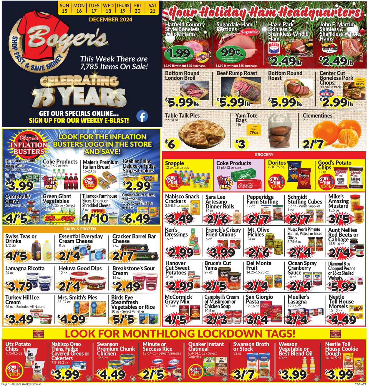 Weekly ad Boyer's 12/15/2024 - 12/21/2024