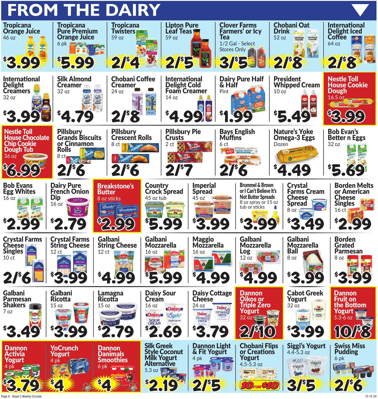 Weekly ad Boyer's 12/15/2024 - 12/21/2024