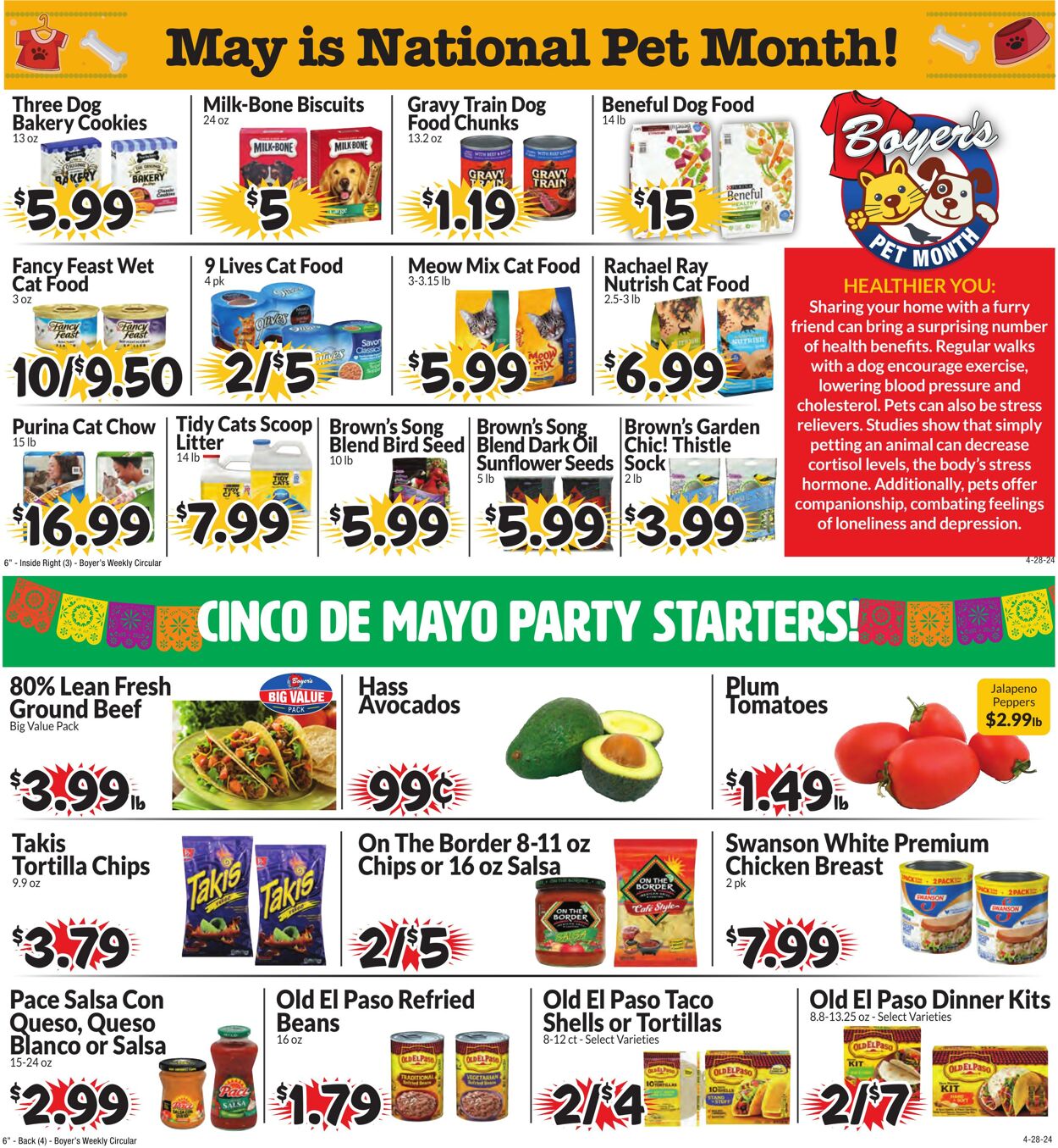 Weekly ad Boyer's 04/28/2024 - 05/04/2024