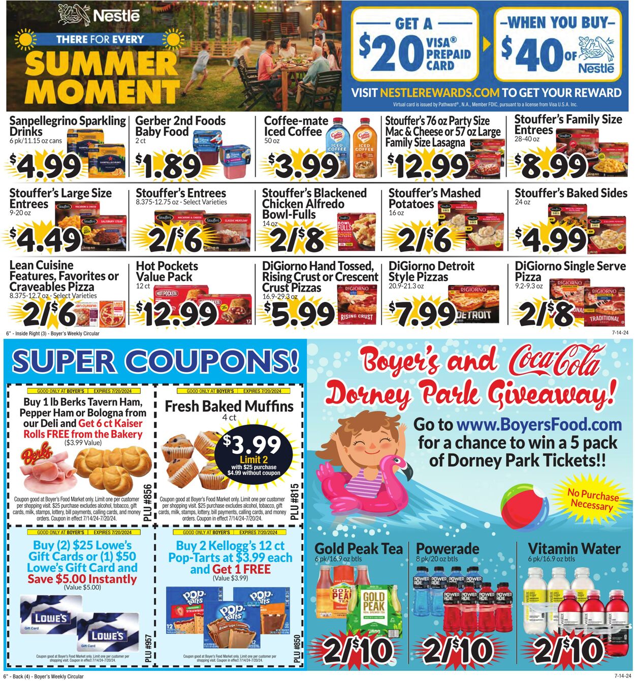 Weekly ad Boyer's 07/14/2024 - 07/20/2024