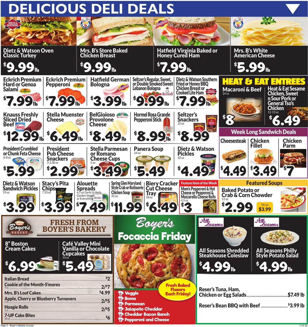 Weekly ad Boyer's 07/14/2024 - 07/20/2024