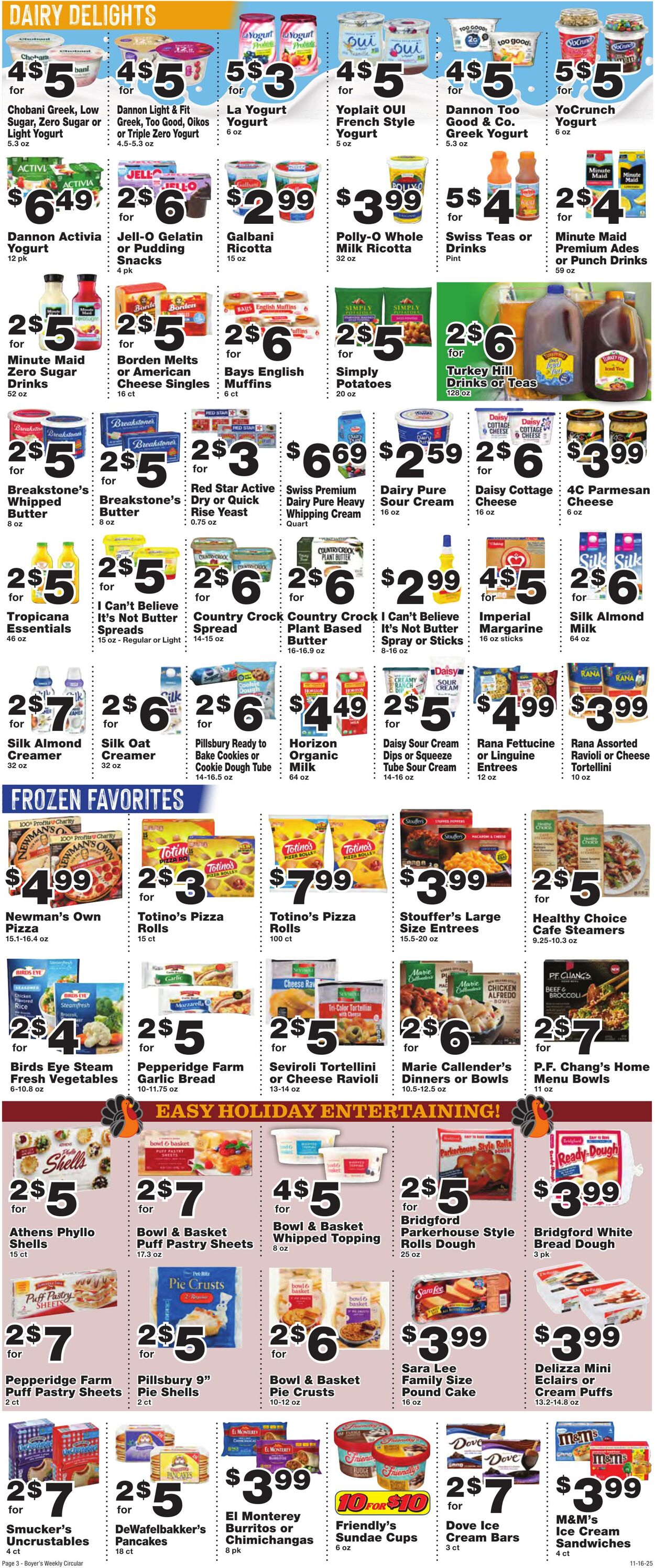 Weekly ad Boyer's 11/16/2025 - 11/22/2025