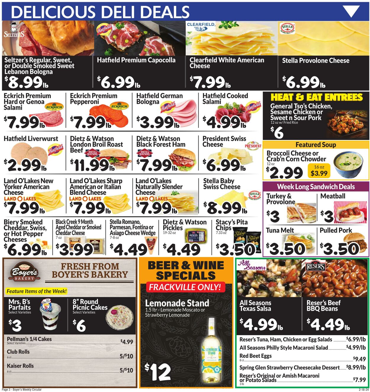 Weekly ad Boyer's 02/18/2024 - 02/24/2024