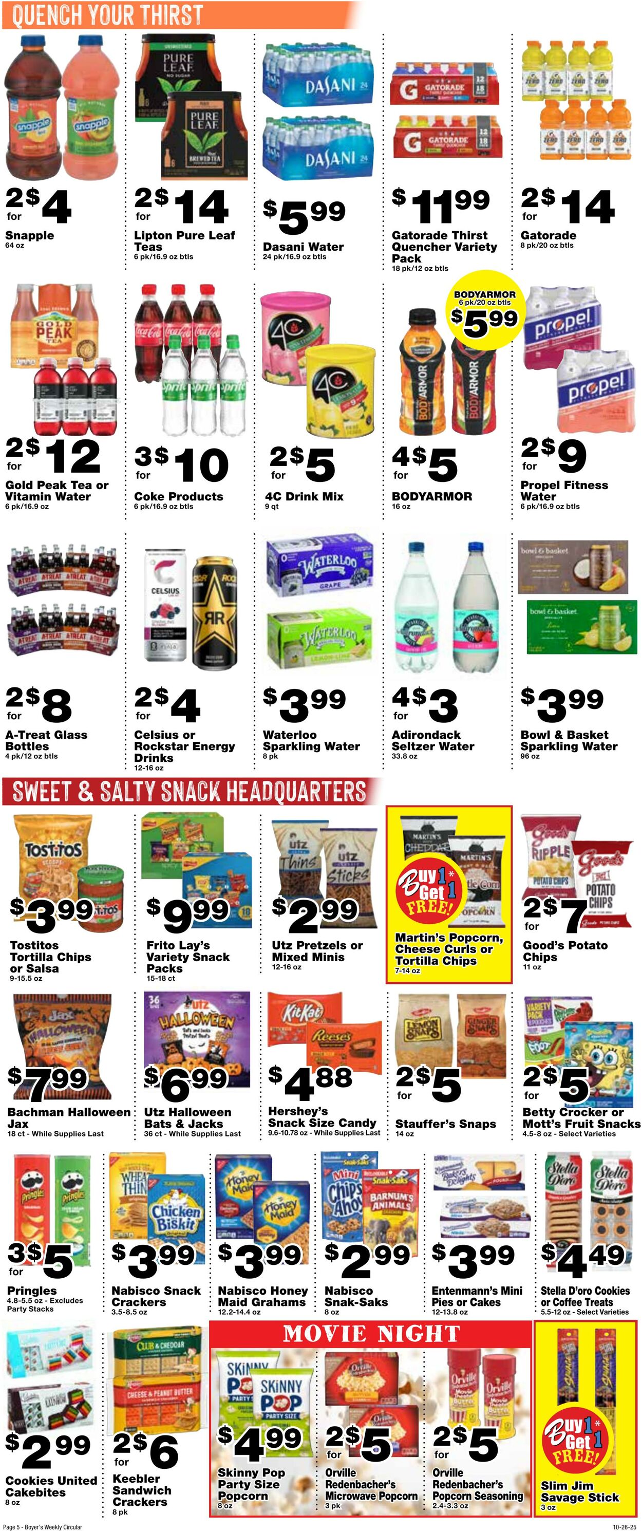 Weekly ad Boyer's 10/26/2025 - 11/01/2025