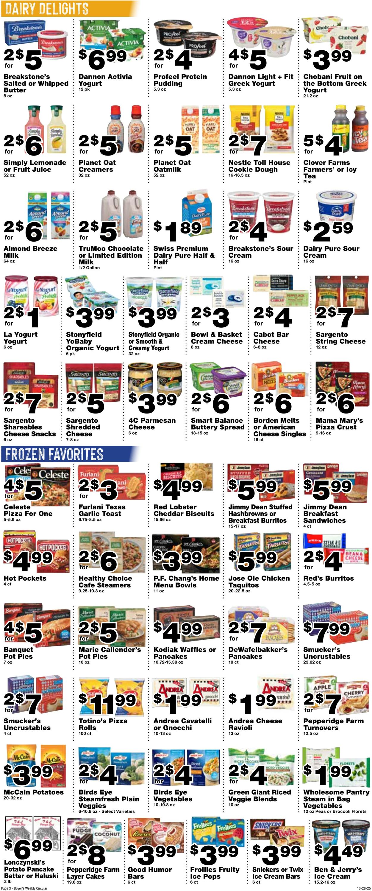 Weekly ad Boyer's 10/26/2025 - 11/01/2025