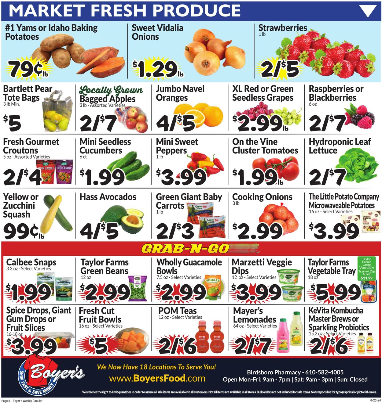 Weekly ad Boyer's 06/23/2024 - 06/29/2024