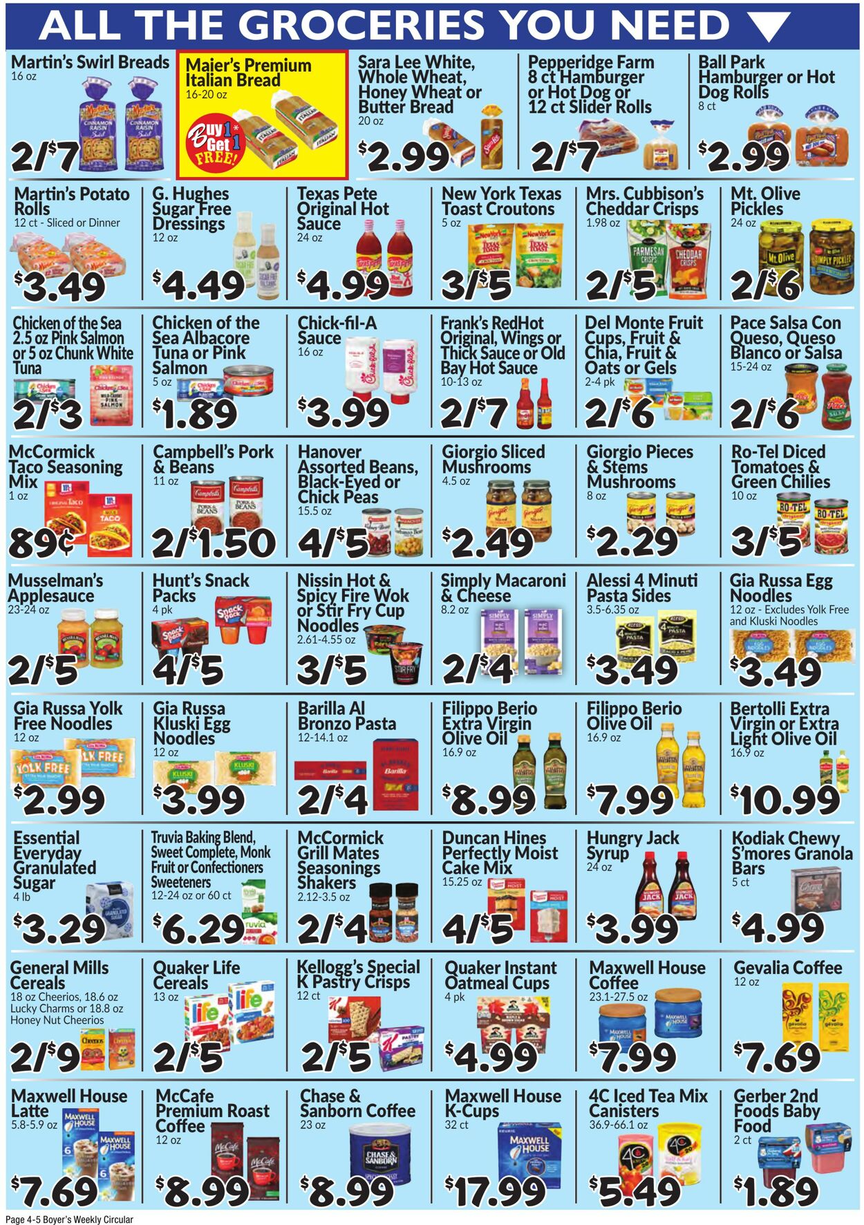 Weekly ad Boyer's 08/04/2024 - 08/10/2024