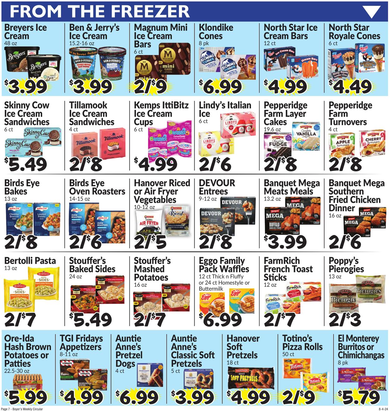 Weekly ad Boyer's 08/04/2024 - 08/10/2024