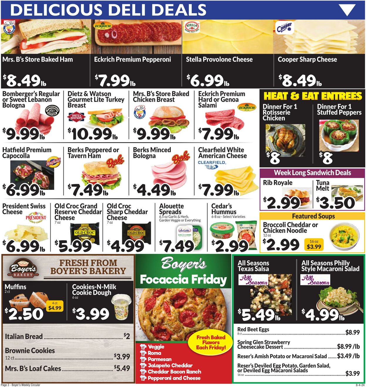 Weekly ad Boyer's 08/04/2024 - 08/10/2024