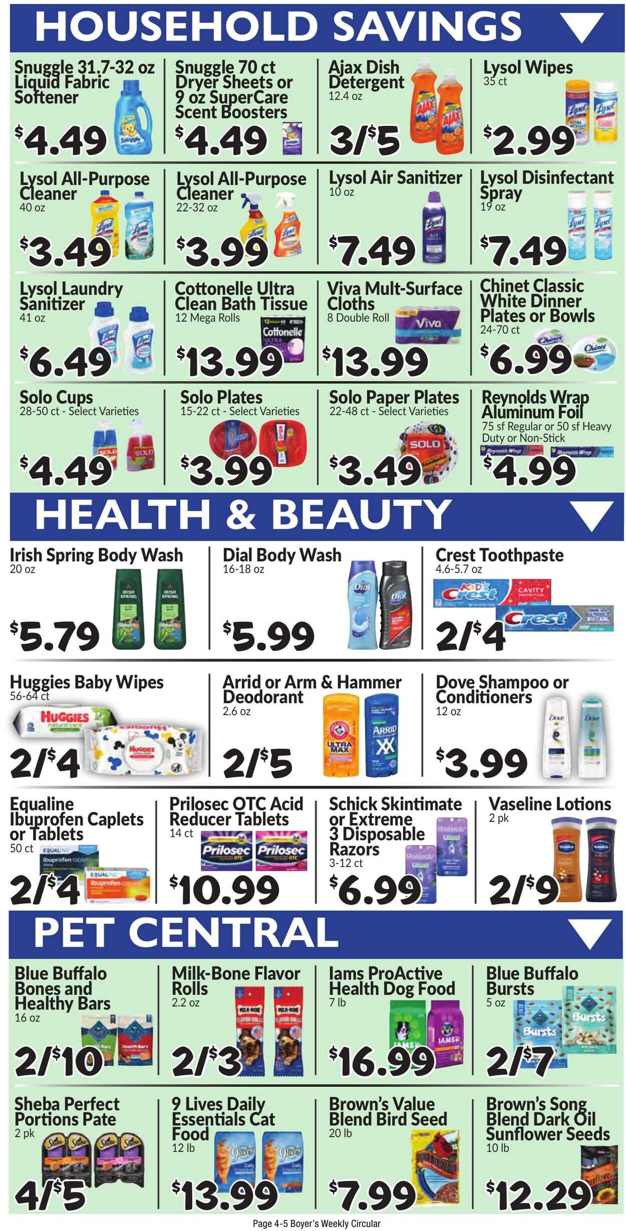 Weekly ad Boyer's 08/04/2024 - 08/10/2024