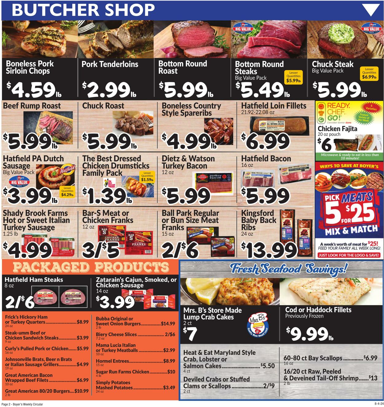 Weekly ad Boyer's 08/04/2024 - 08/10/2024