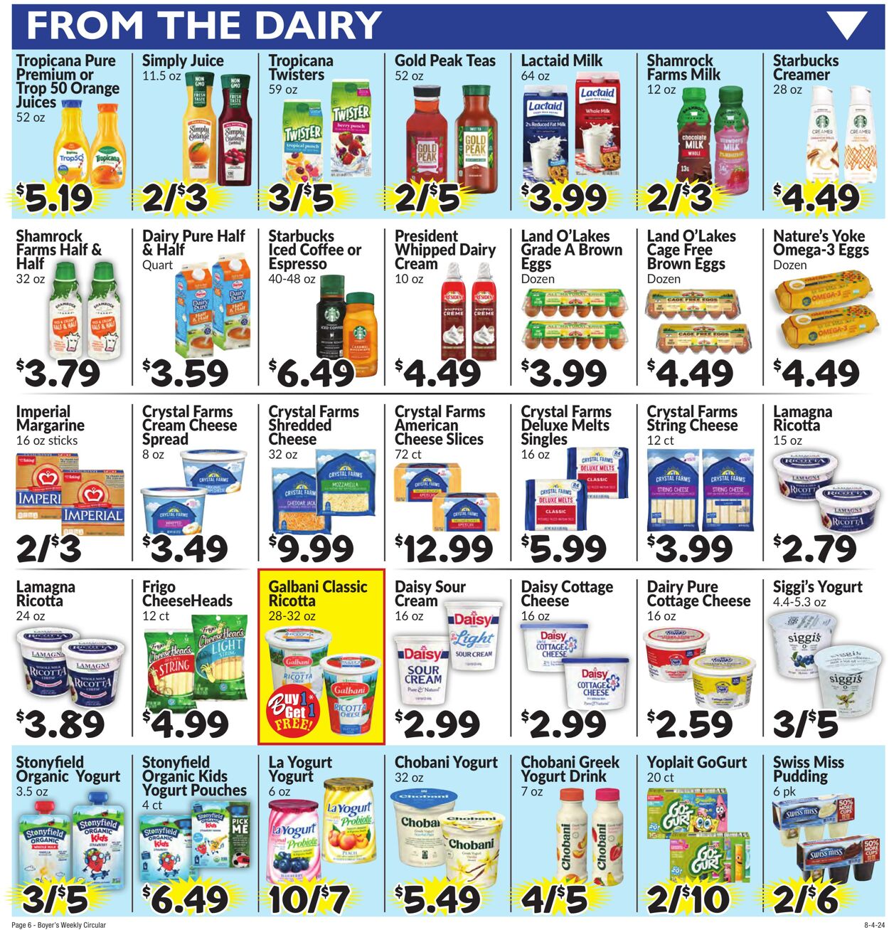 Weekly ad Boyer's 08/04/2024 - 08/10/2024