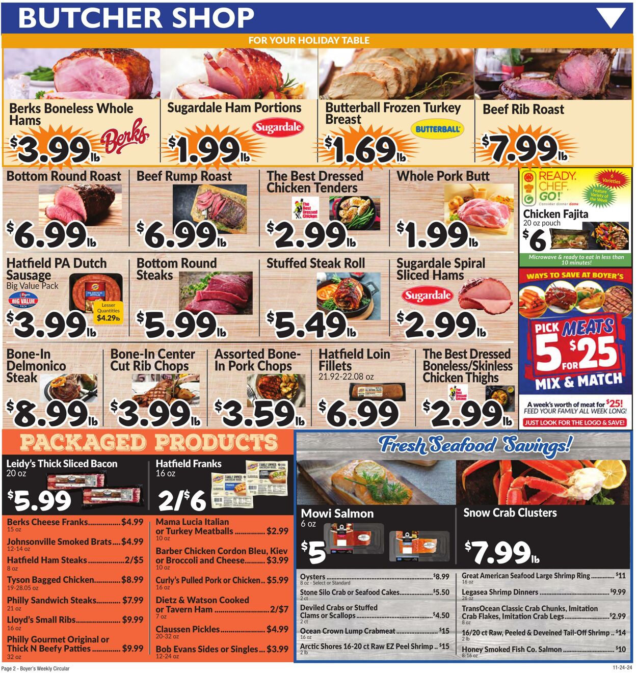 Weekly ad Boyer's 11/24/2024 - 11/30/2024