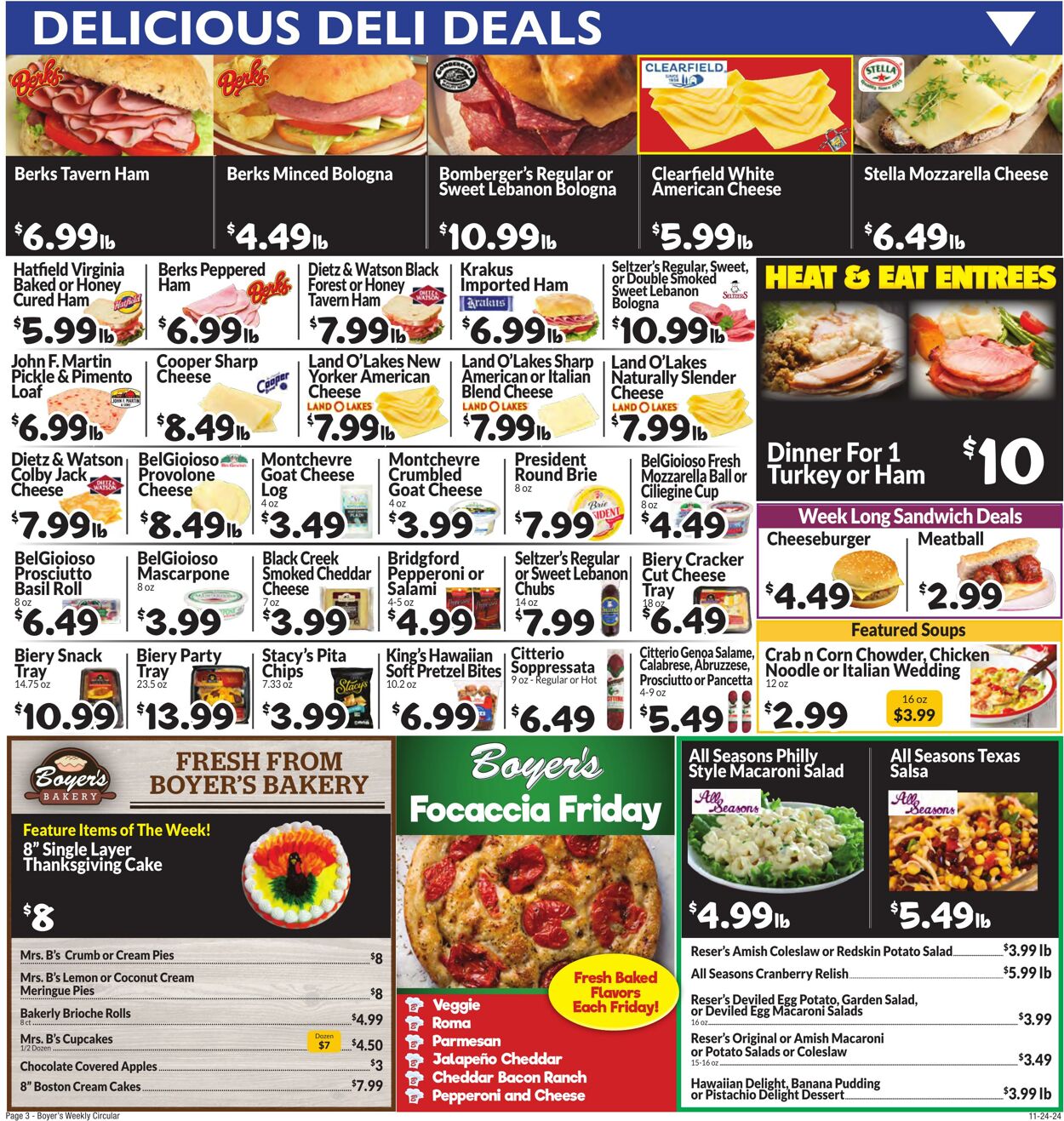 Weekly ad Boyer's 11/24/2024 - 11/30/2024