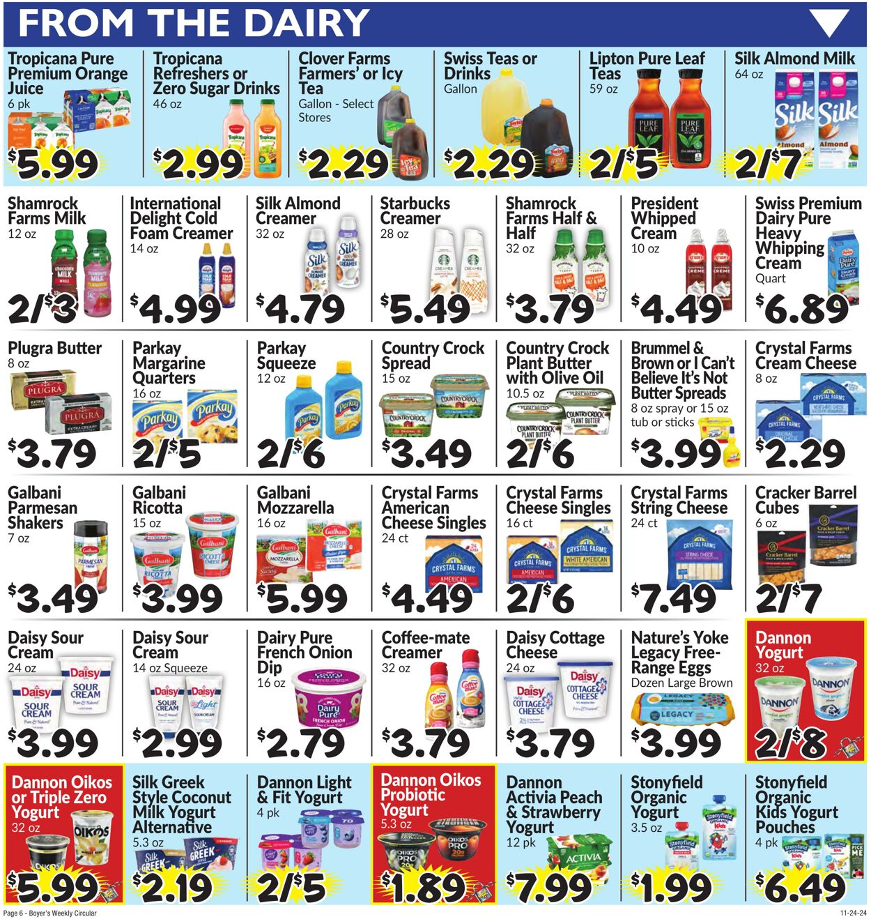 Weekly ad Boyer's 11/24/2024 - 11/30/2024