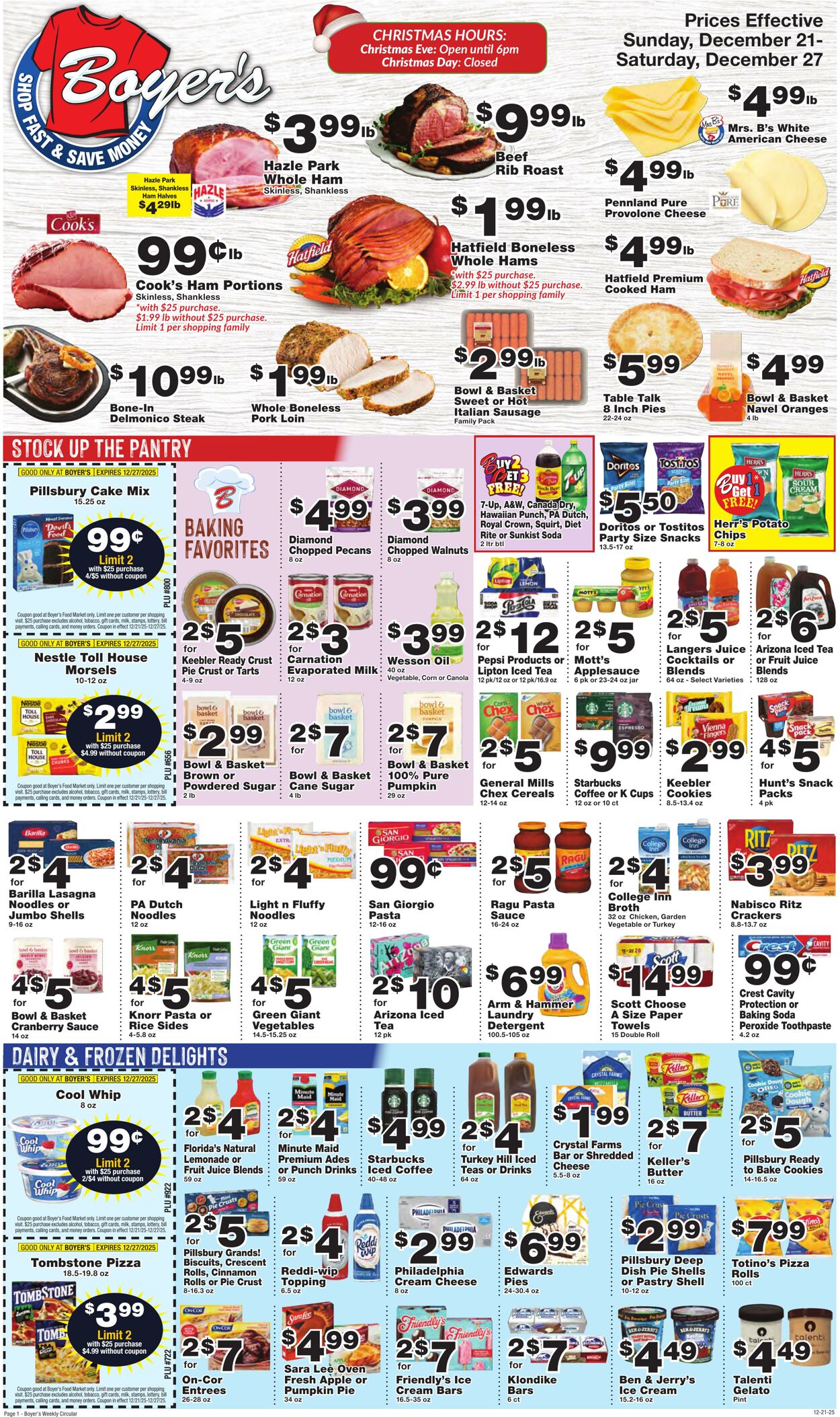 Weekly ad Boyer's 12/21/2025 - 12/27/2025