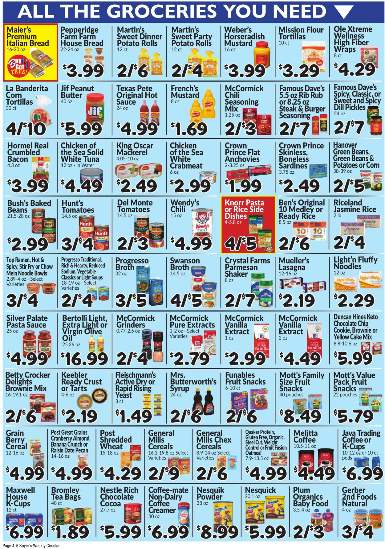 Weekly ad Boyer's 11/10/2024 - 11/16/2024