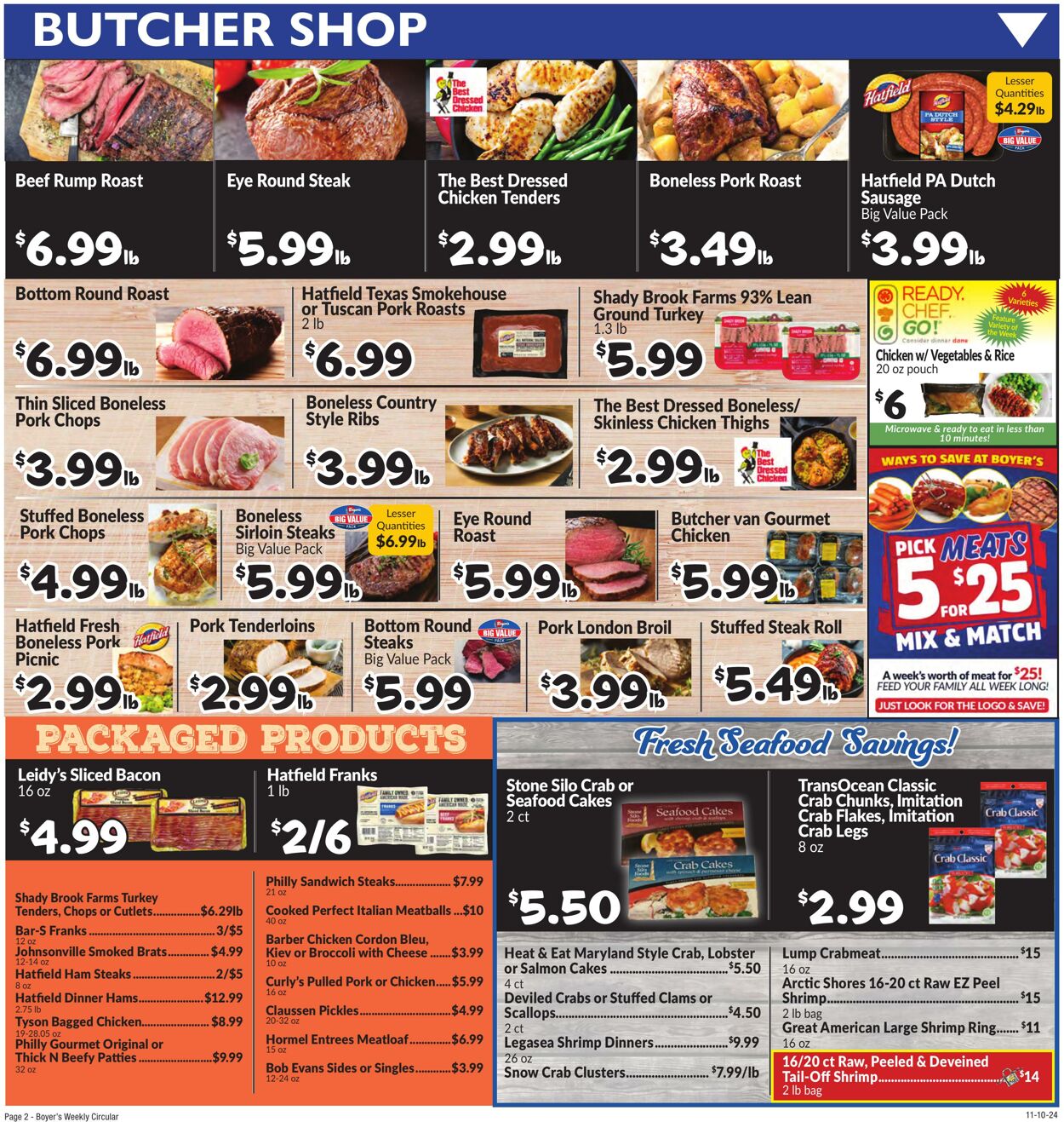 Weekly ad Boyer's 11/10/2024 - 11/16/2024