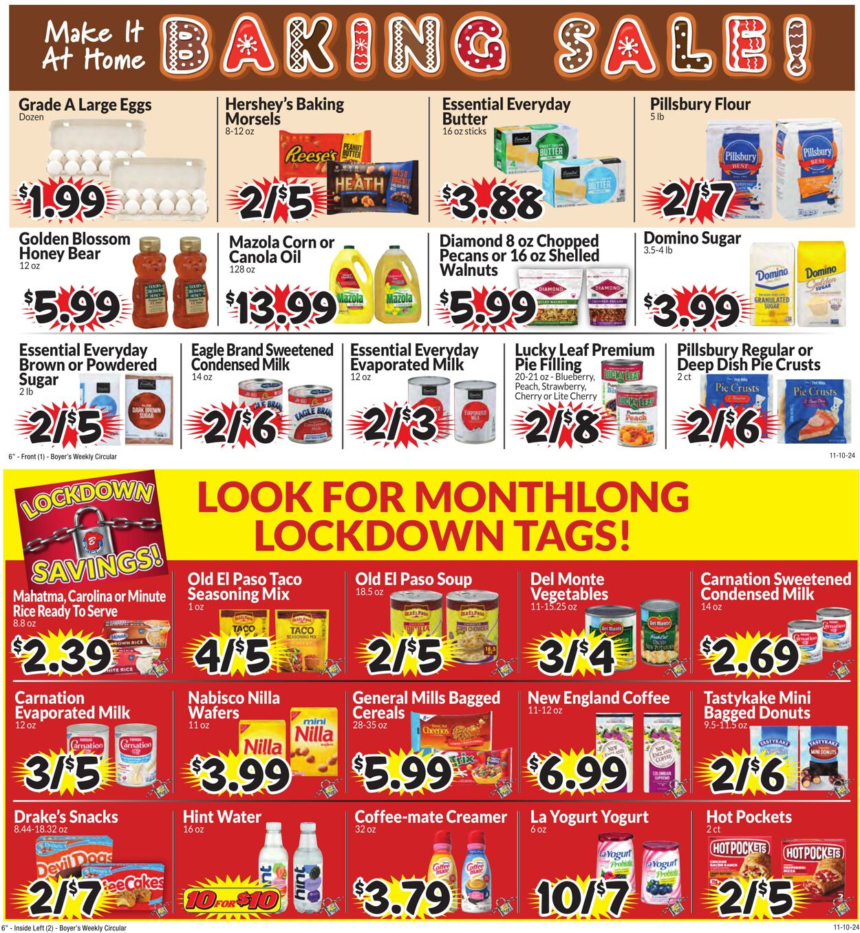 Boyer's Promotional weekly ads