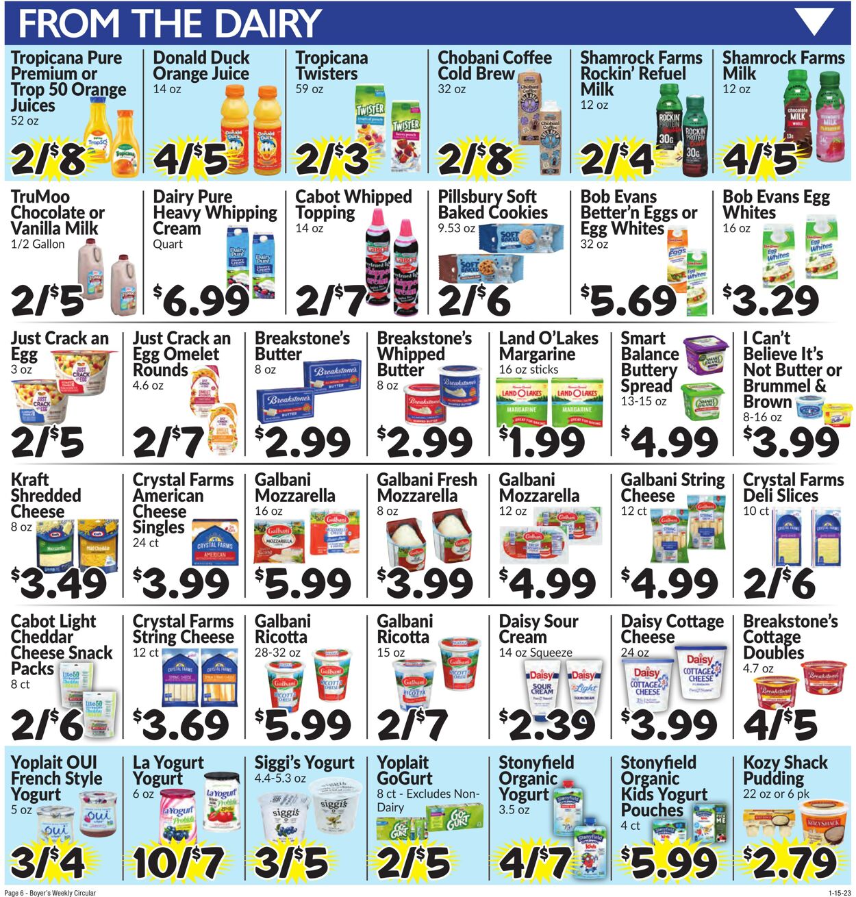 Weekly ad Boyer's 01/15/2023 - 01/21/2023