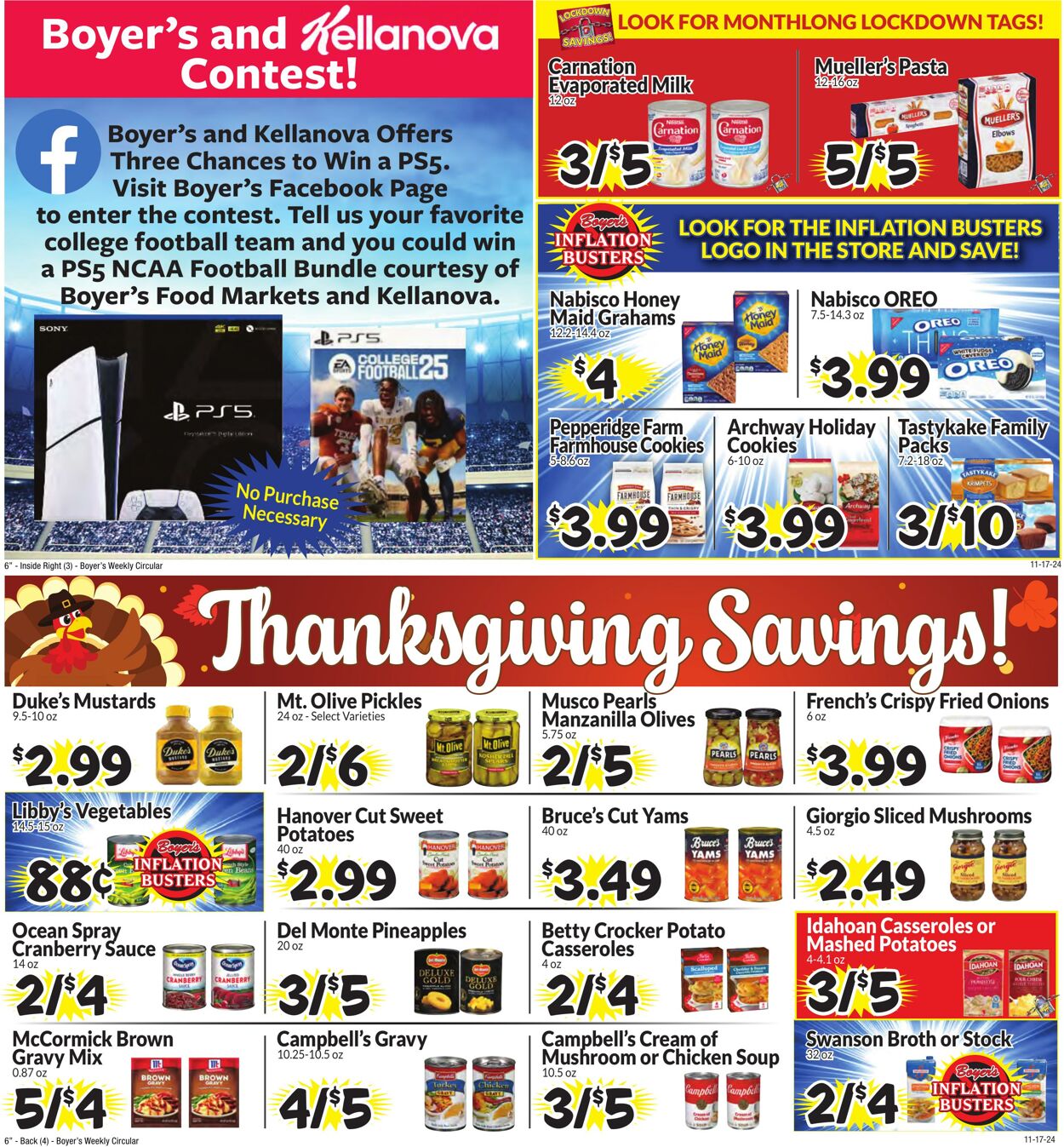 Weekly ad Boyer's 11/17/2024 - 11/23/2024