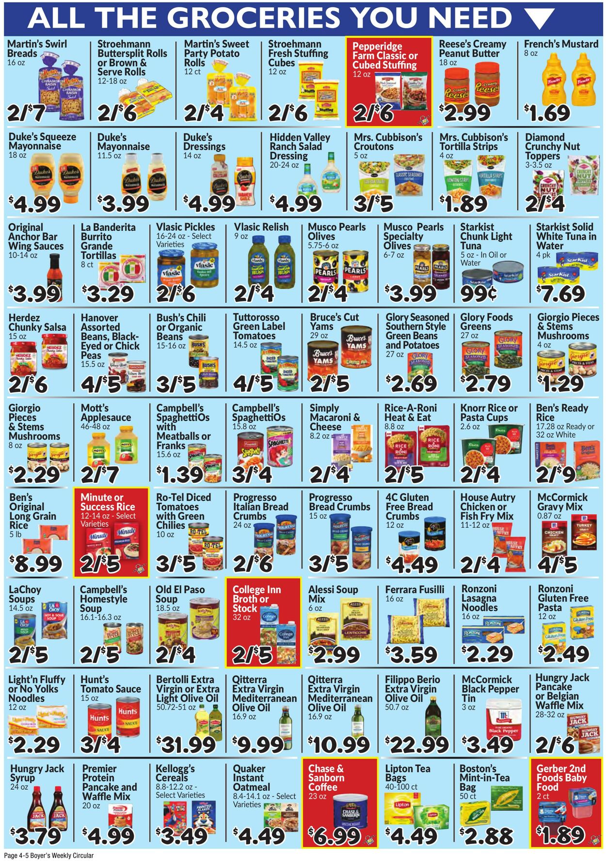 Weekly ad Boyer's 11/17/2024 - 11/23/2024