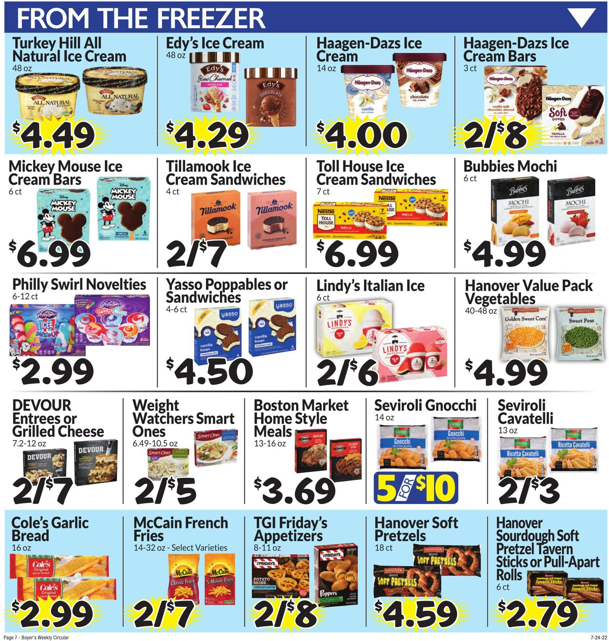 Weekly ad Boyer's 07/24/2022 - 07/30/2022