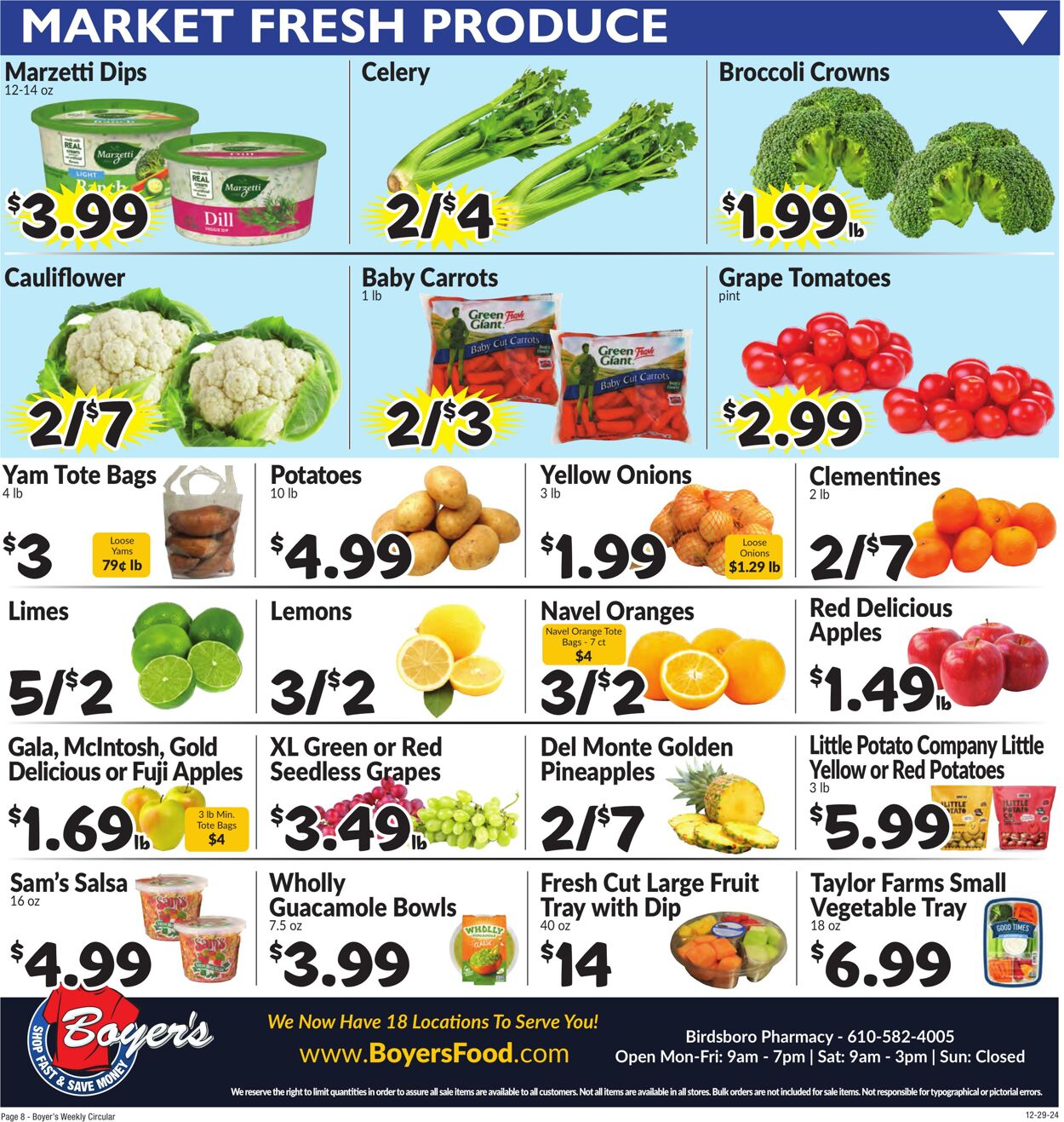 Weekly ad Boyer's 12/29/2025 - 01/04/2026