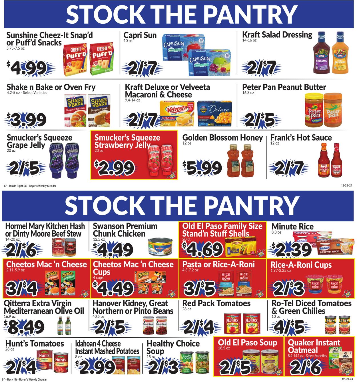 Weekly ad Boyer's 12/29/2025 - 01/04/2026