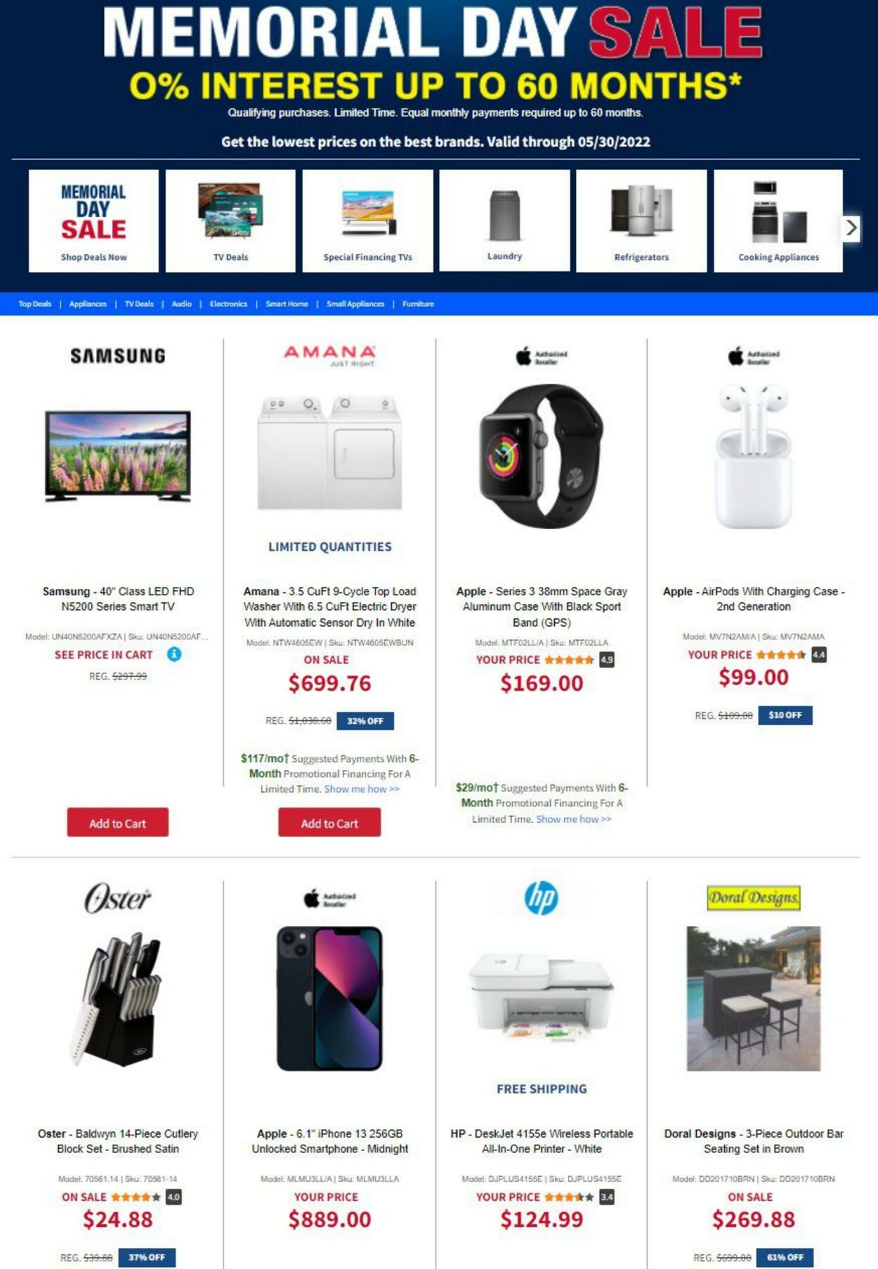 Weekly ad BrandsMart USA 05/15/2022 - 05/31/2022