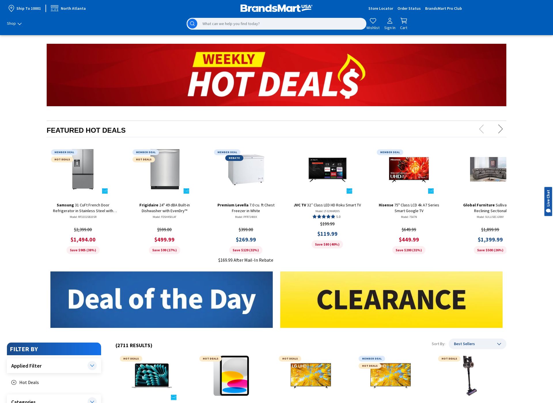 Weekly ad BrandsMart USA 07/14/2025 - 07/27/2025