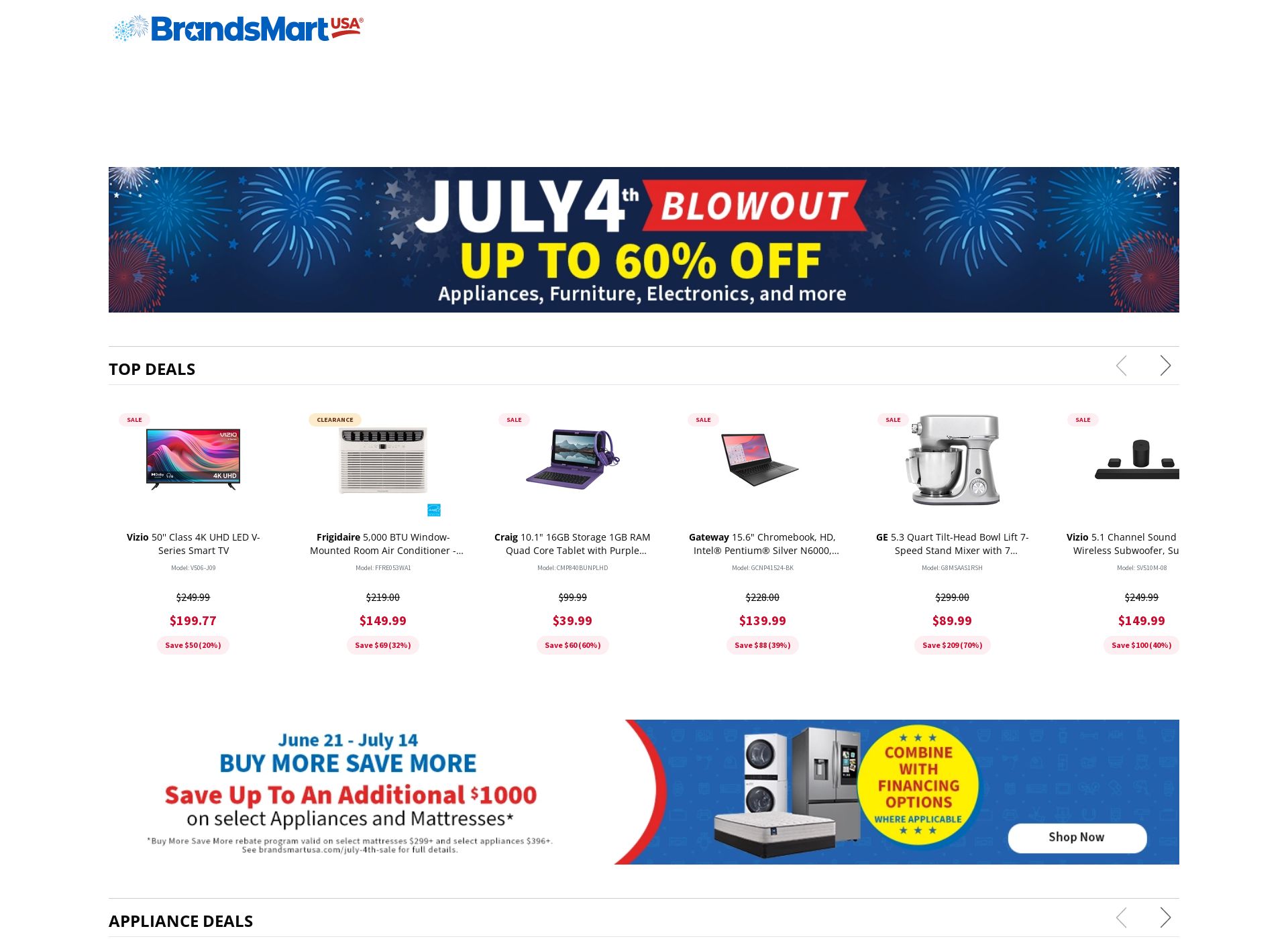 Weekly ad BrandsMart USA 07/08/2024 - 07/21/2024