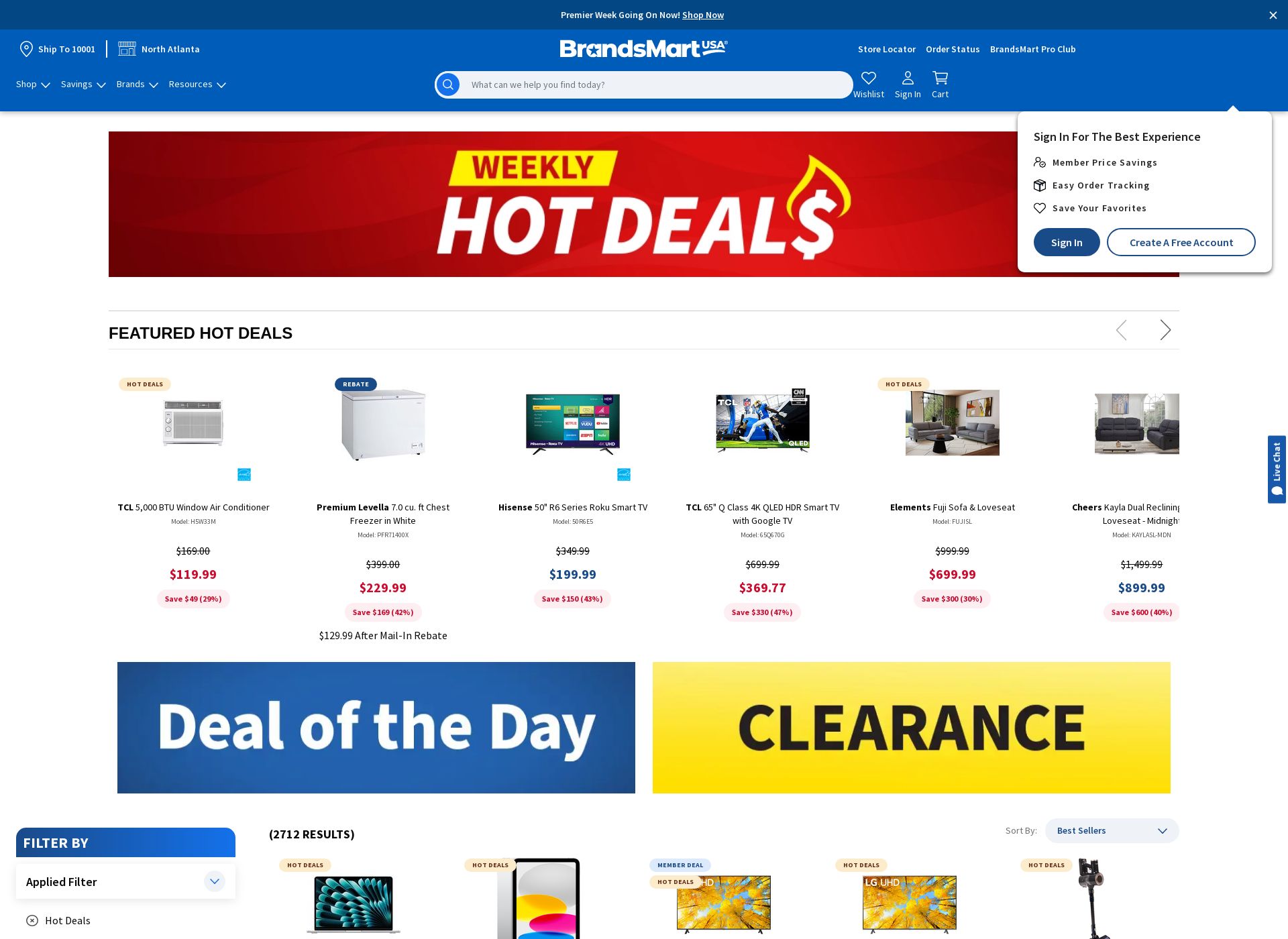 Weekly ad BrandsMart USA 07/07/2025 - 07/20/2025