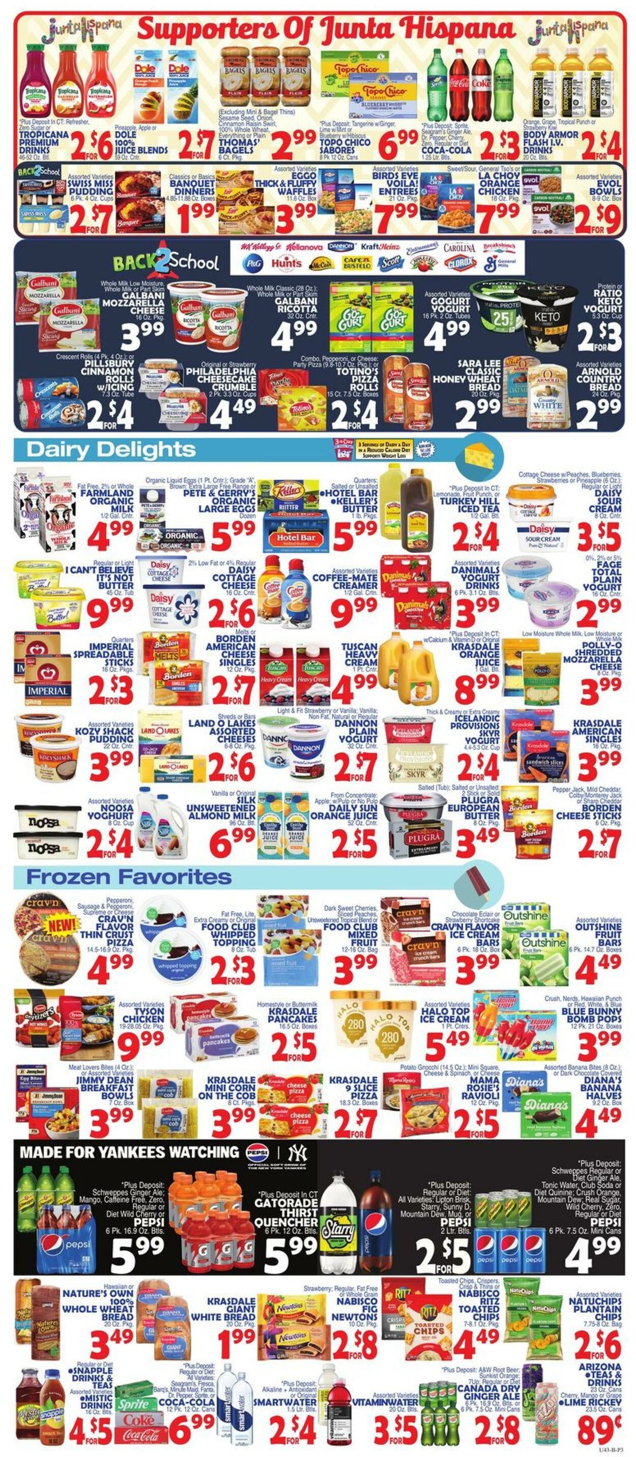 Weekly ad Bravo Supermarkets 08/16/2024 - 08/22/2024