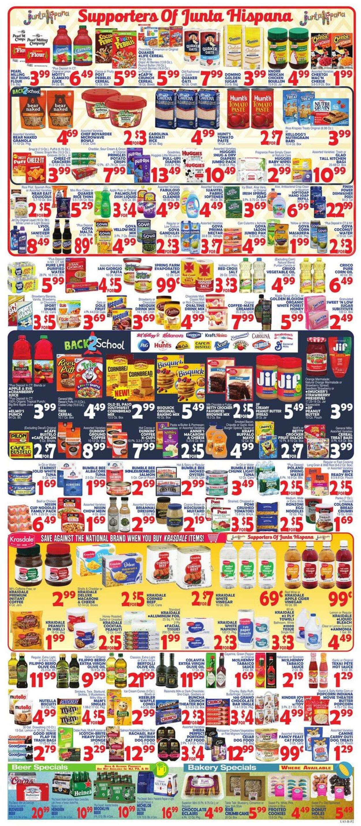 Weekly ad Bravo Supermarkets 08/16/2024 - 08/22/2024