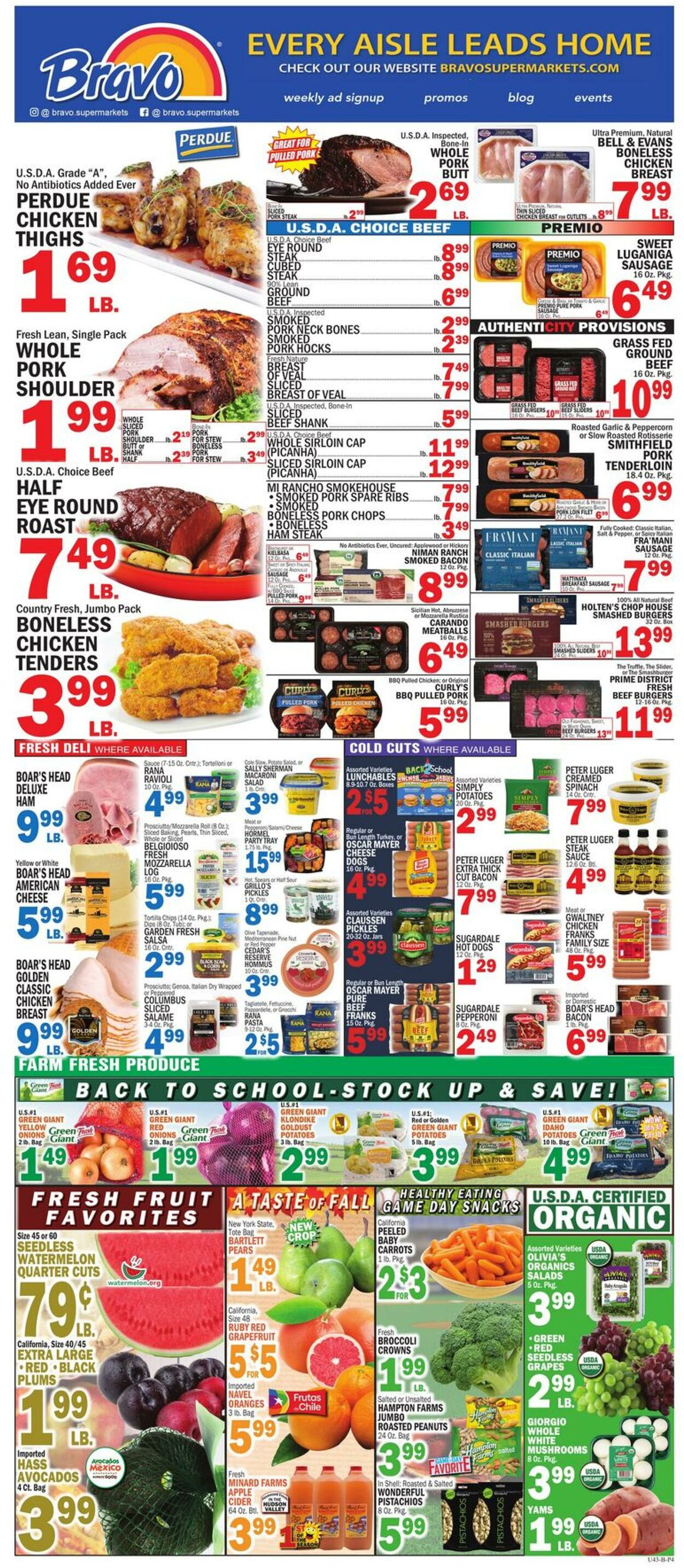 Weekly ad Bravo Supermarkets 09/05/2025 - 09/11/2025