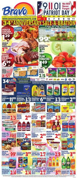 Weekly ad Bravo Supermarkets 09/05/2025 - 09/11/2025